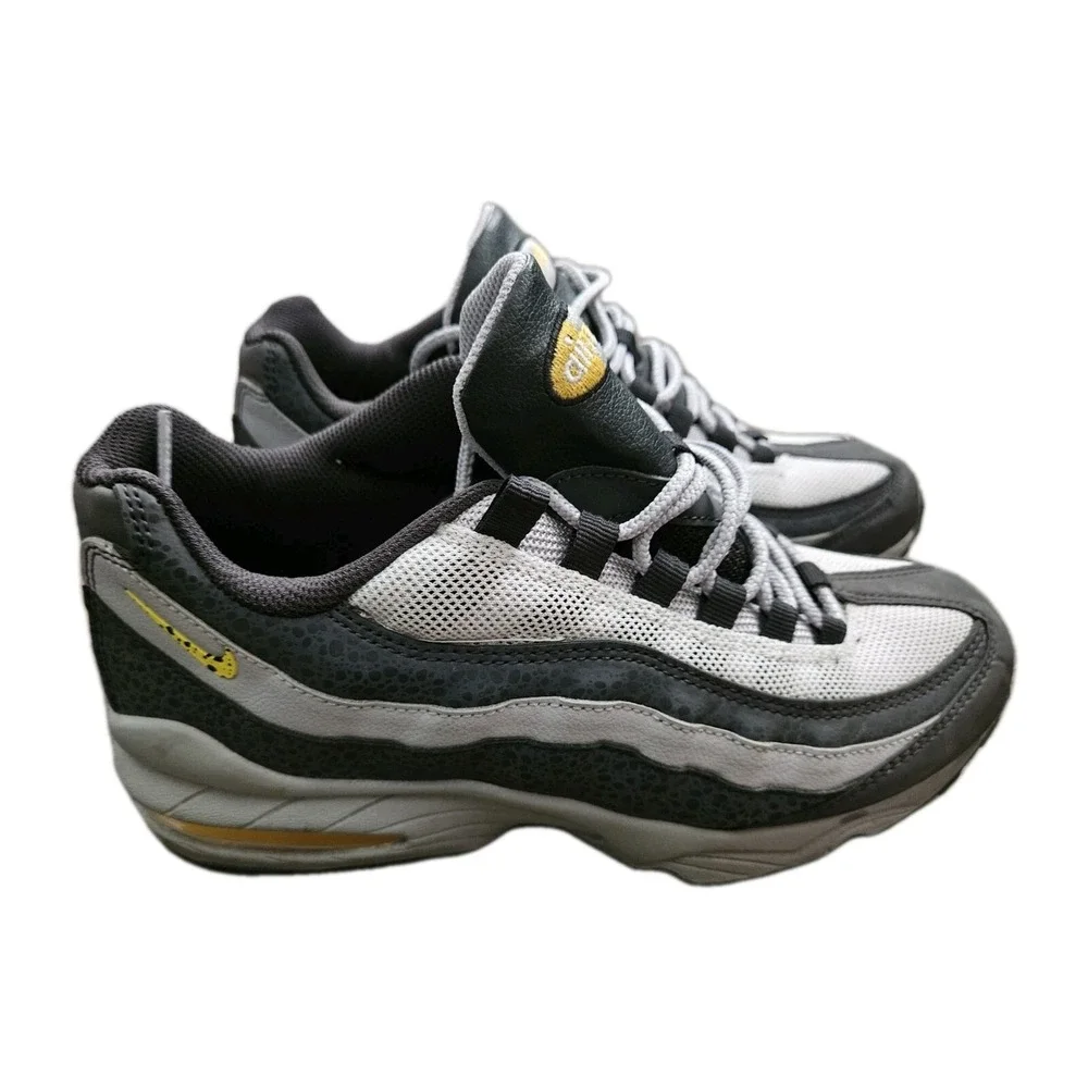 Nike Air Max 95 Sneakers US Sz 7Y Safari Reflective Amarillo BV1245-001 Sports